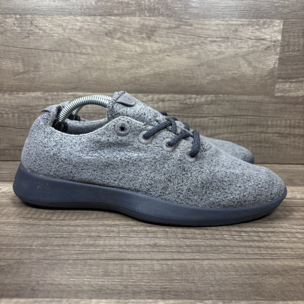 Allbirds Wool Runner Gray Womens US Size 9 EUR 39 Running Shoes